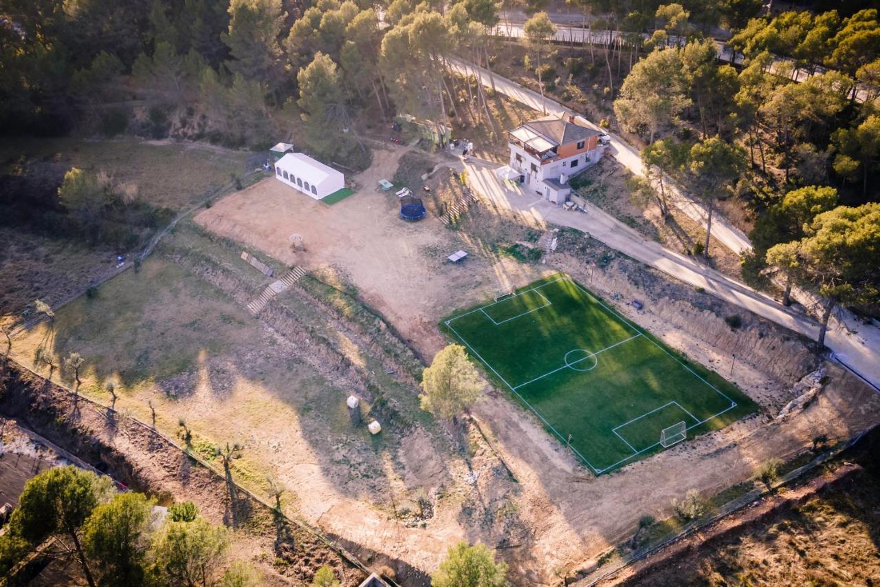 Villa Chetrus Casa En Plena Naturaleza Rubí Exteriér fotografie